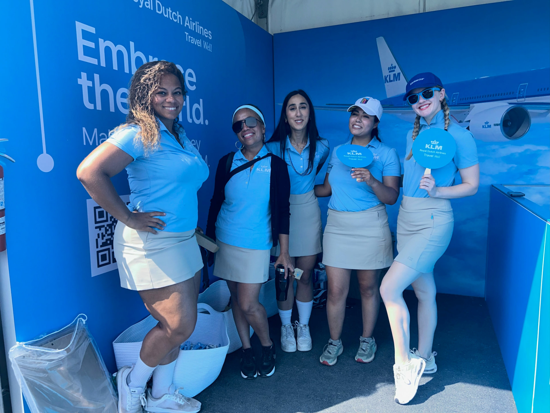 We Staff It team at the KLM event