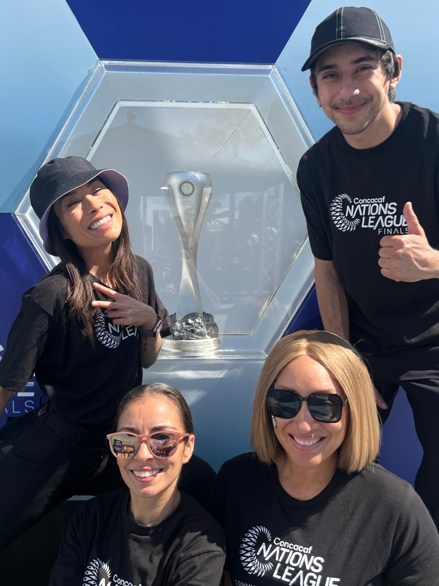 We Staff It team at the Concacaf Nations League event