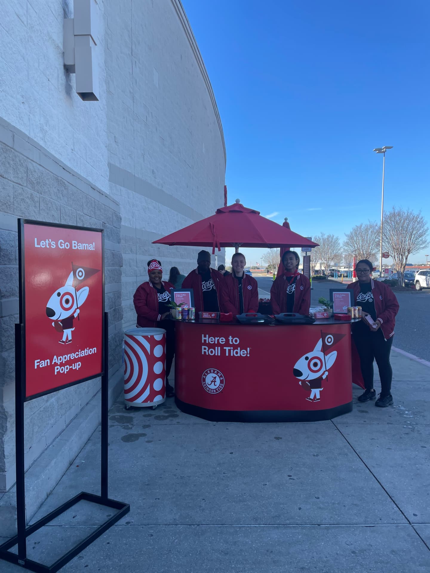 We Staff It team at the Target Fan Appreciation event