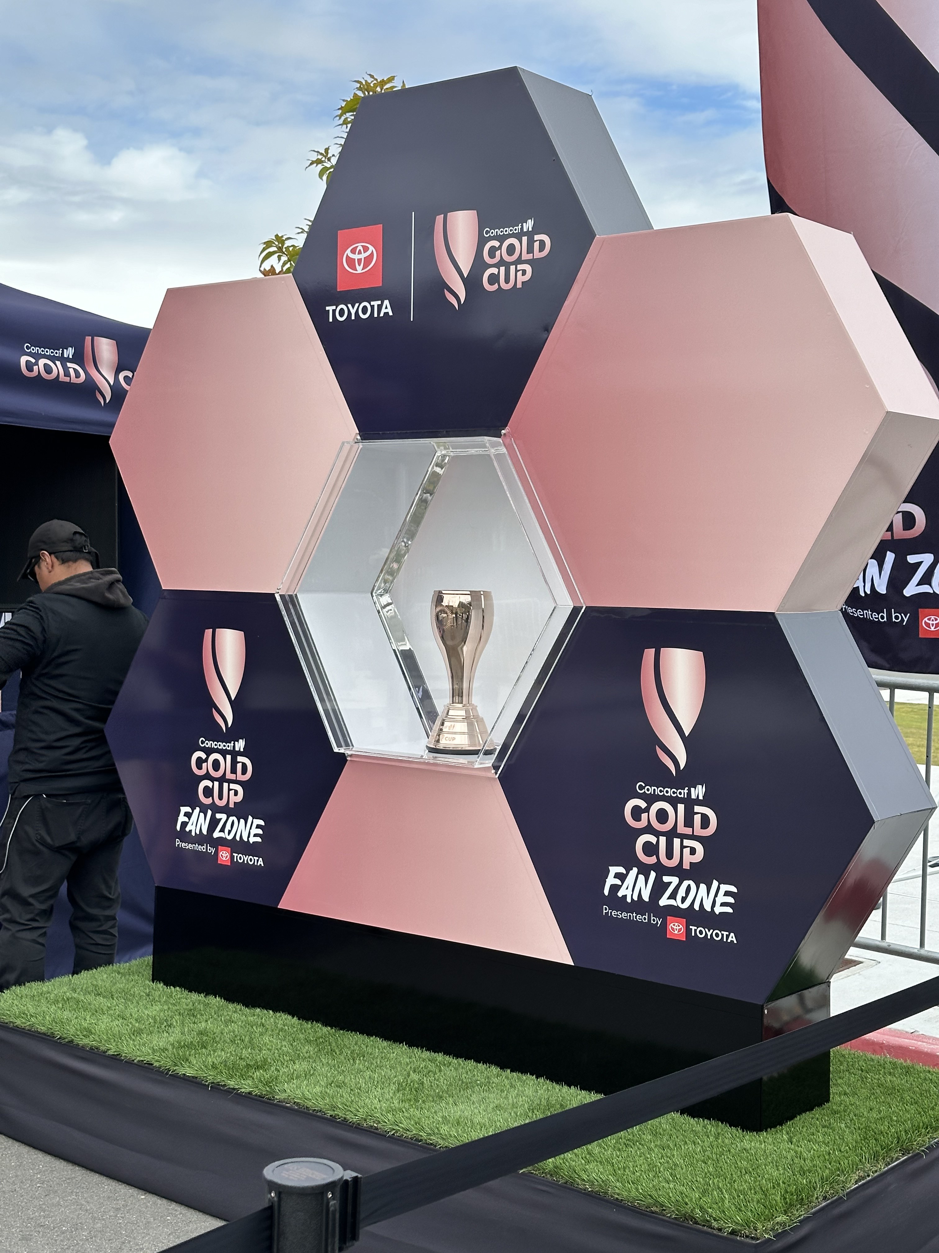 We Staff It team at the Concacaf Gold Cup event
