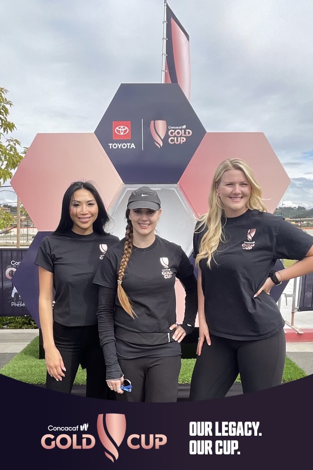 We Staff It team at the Concacaf Gold Cup event