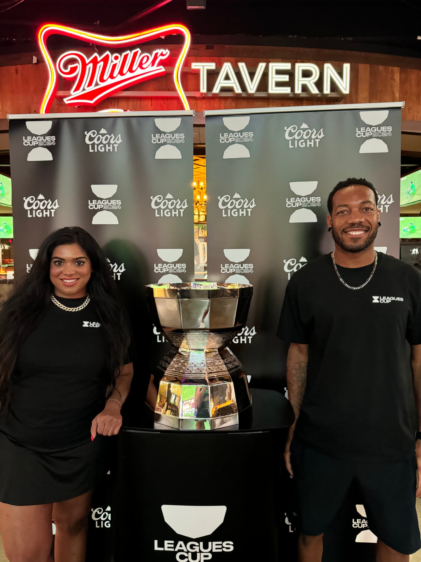 We Staff It team at the Coors Light & Leagues Cup event