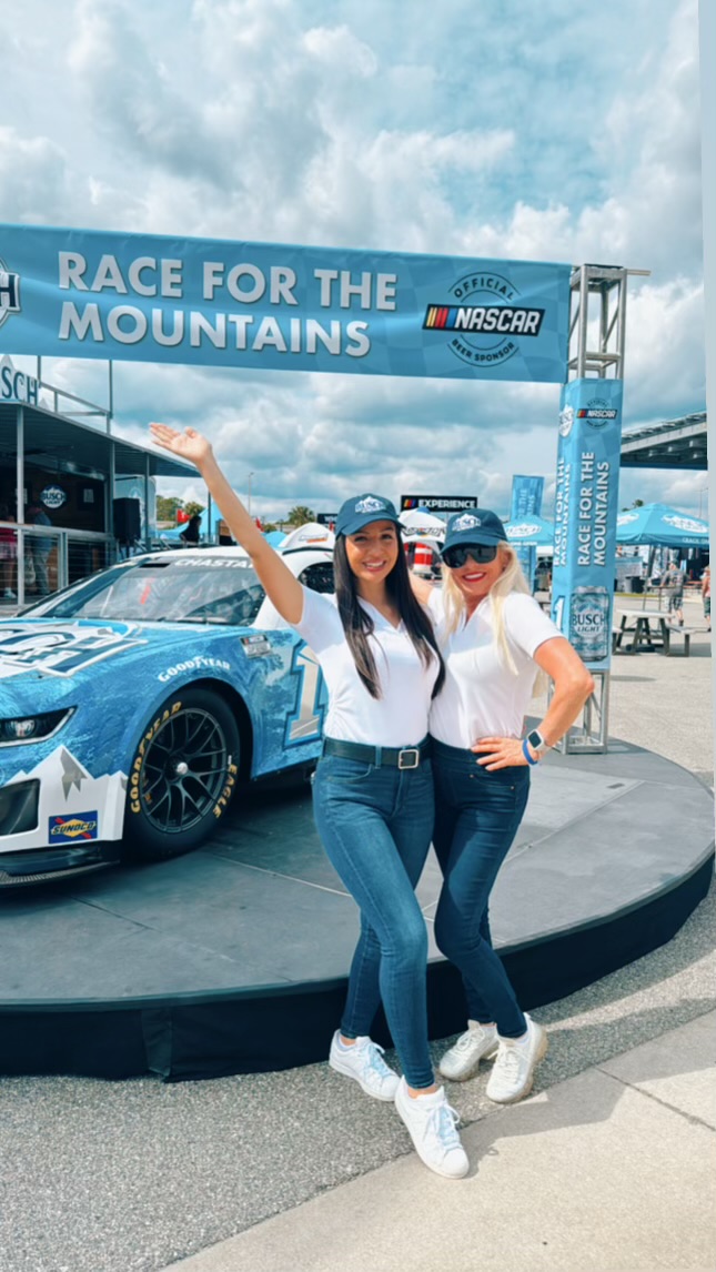 We Staff It team at the Busch Light & NASCAR event