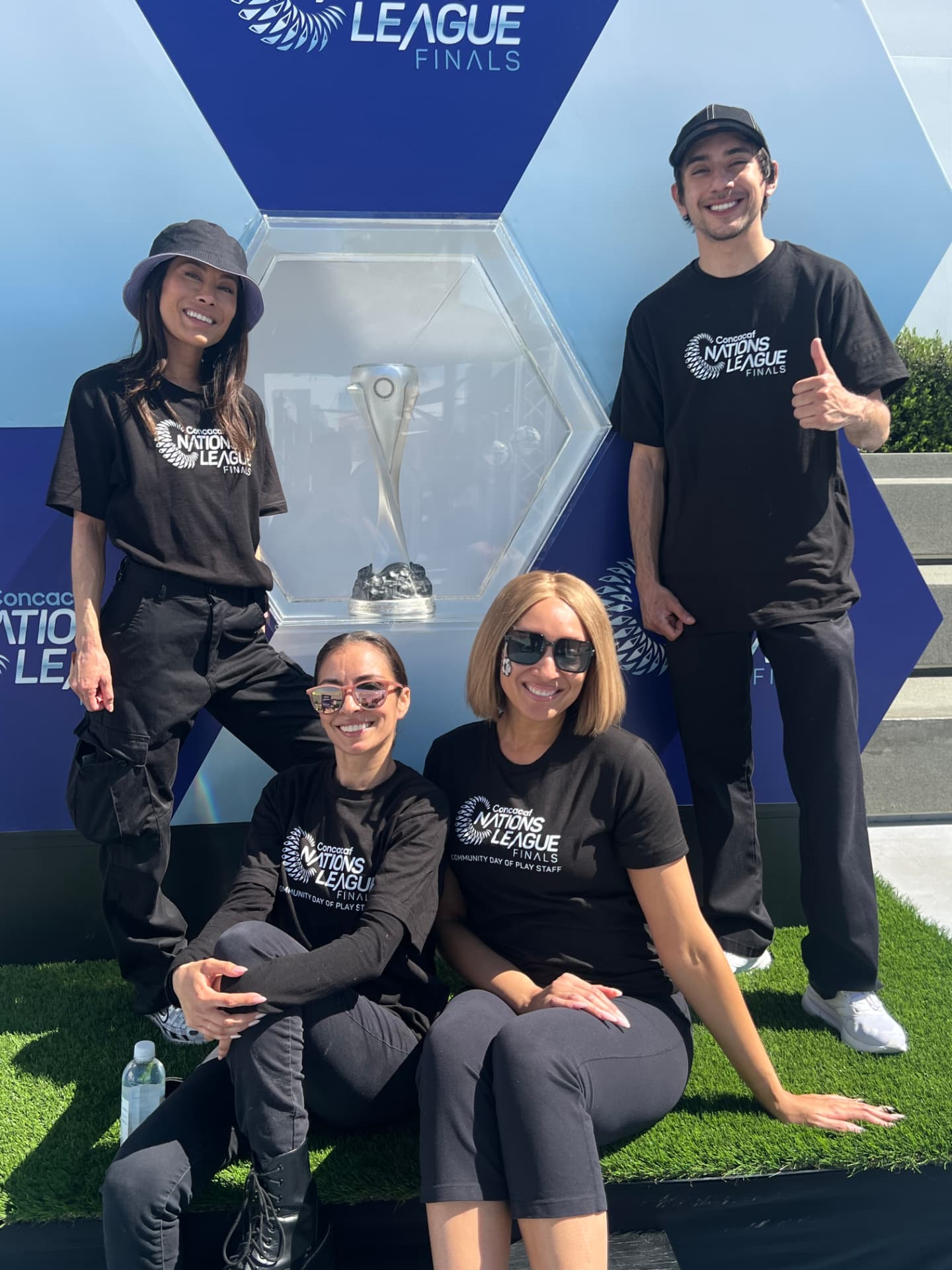 We Staff It team at the Concacaf Nations League event