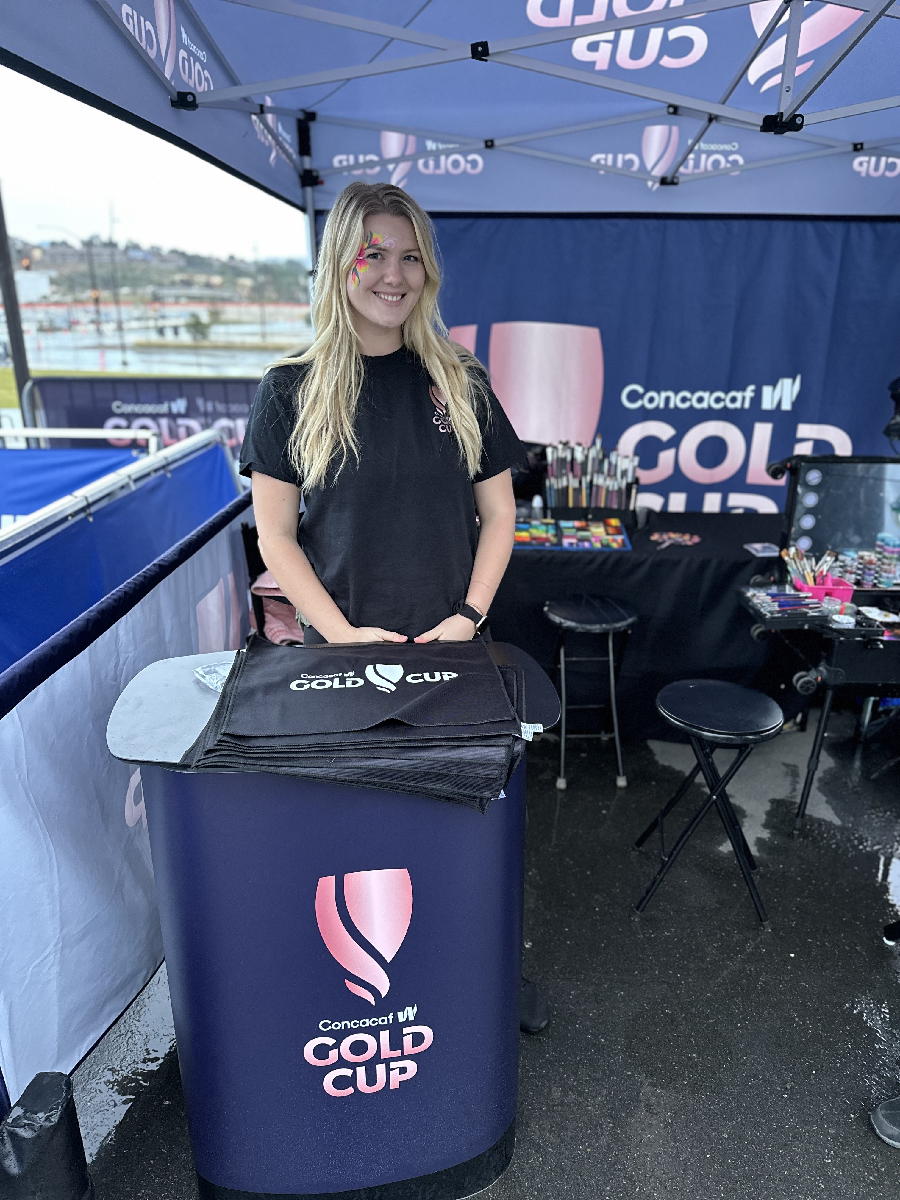 We Staff It team at the Concacaf Gold Cup event