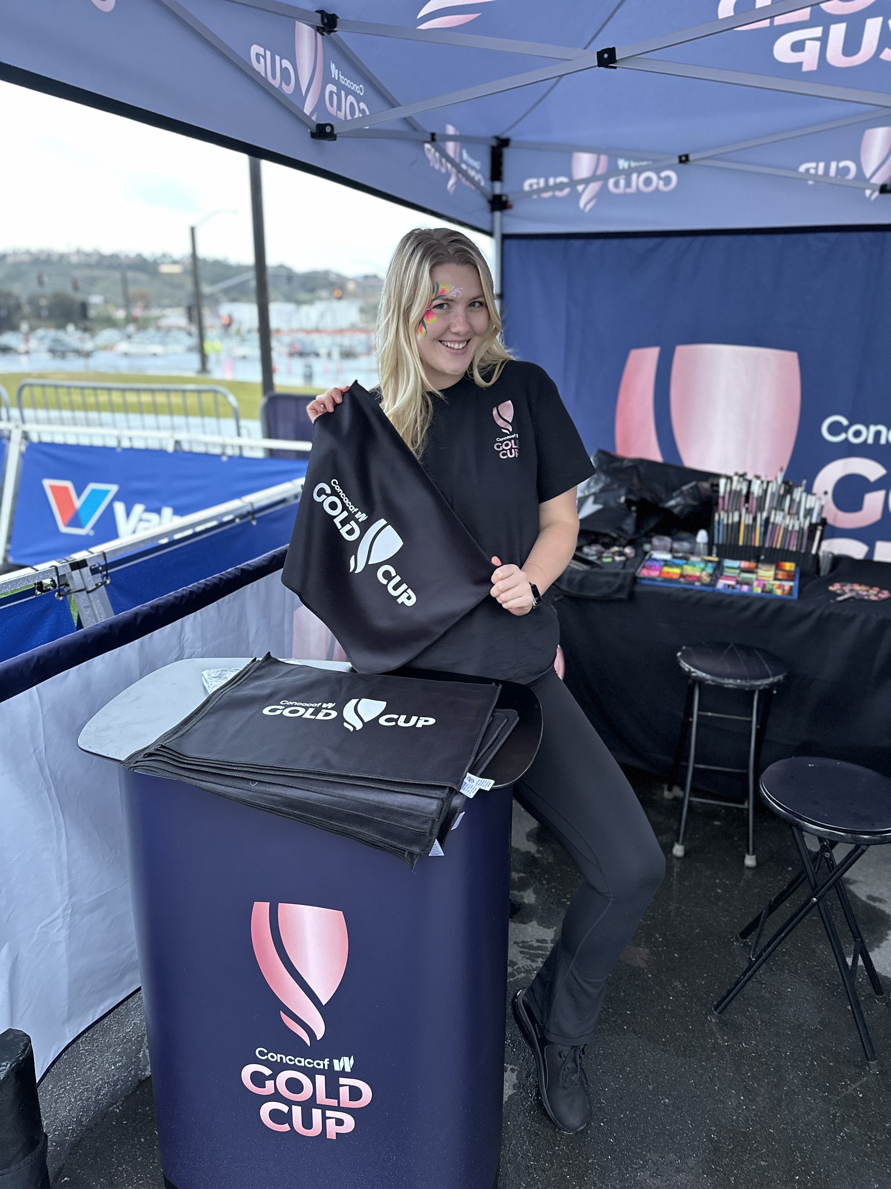 We Staff It team at the Concacaf Gold Cup event