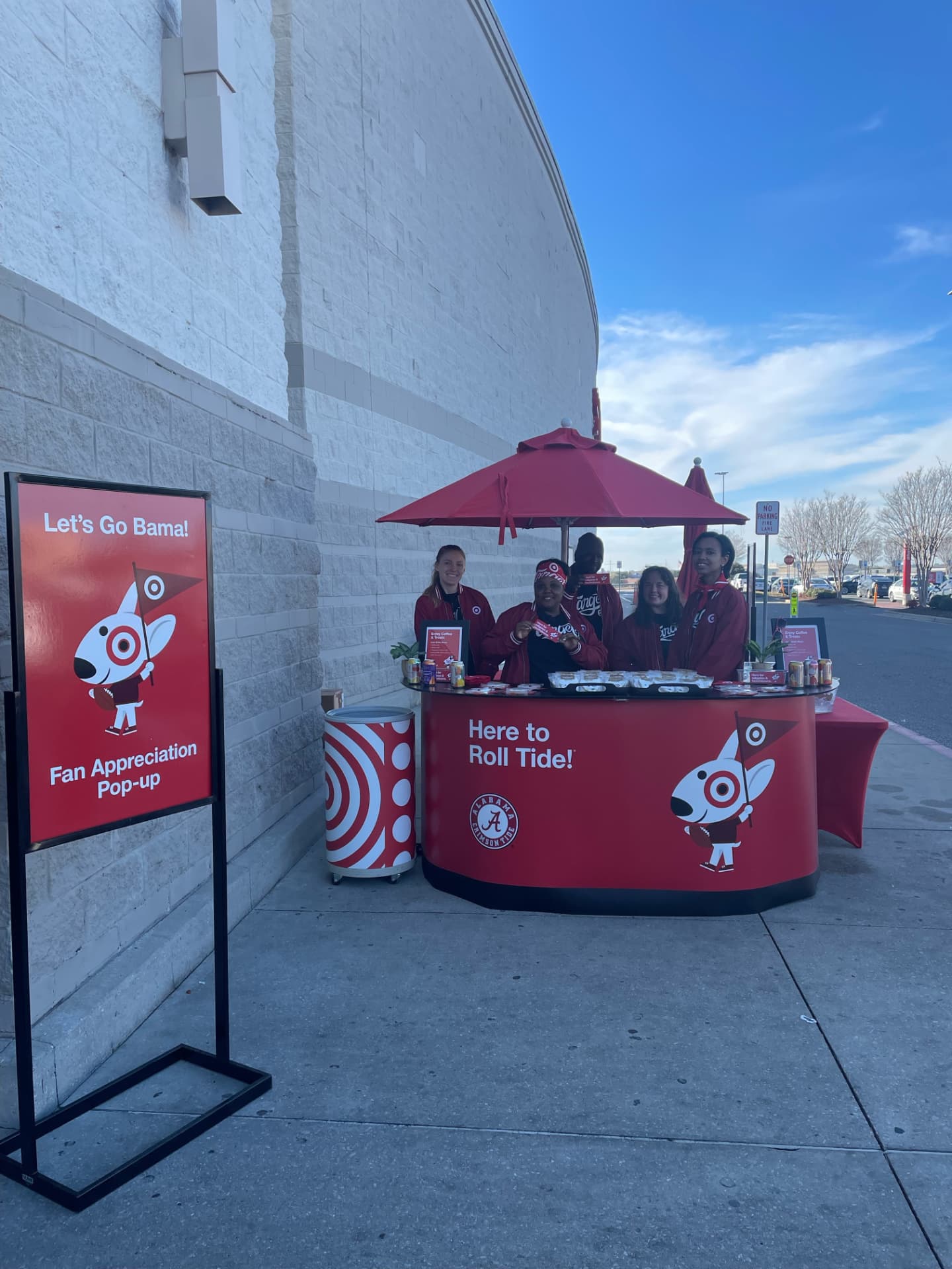 We Staff It team at the Target Fan Appreciation event