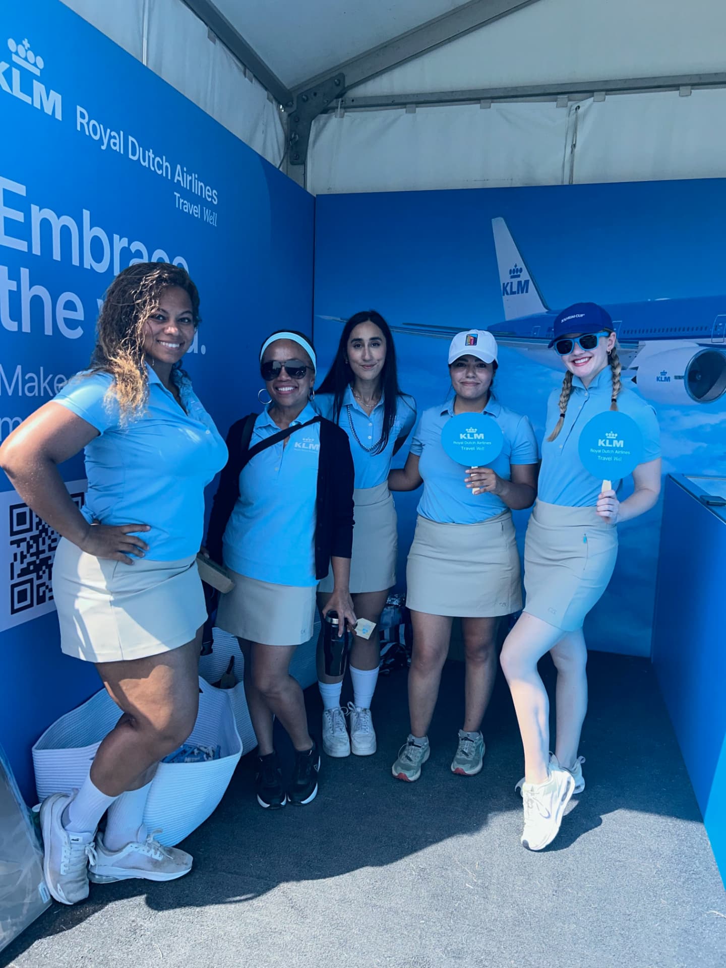 We Staff It team at the KLM event