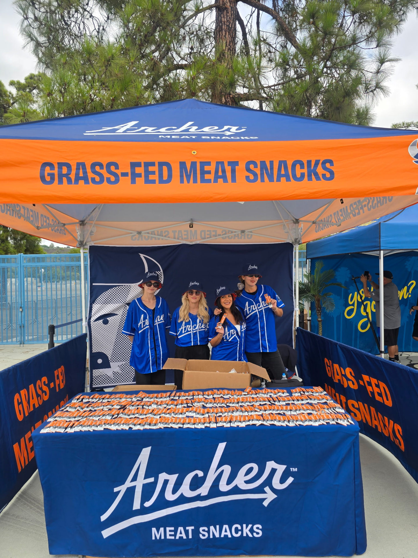 We Staff It team at the Archer Meat Snacks event