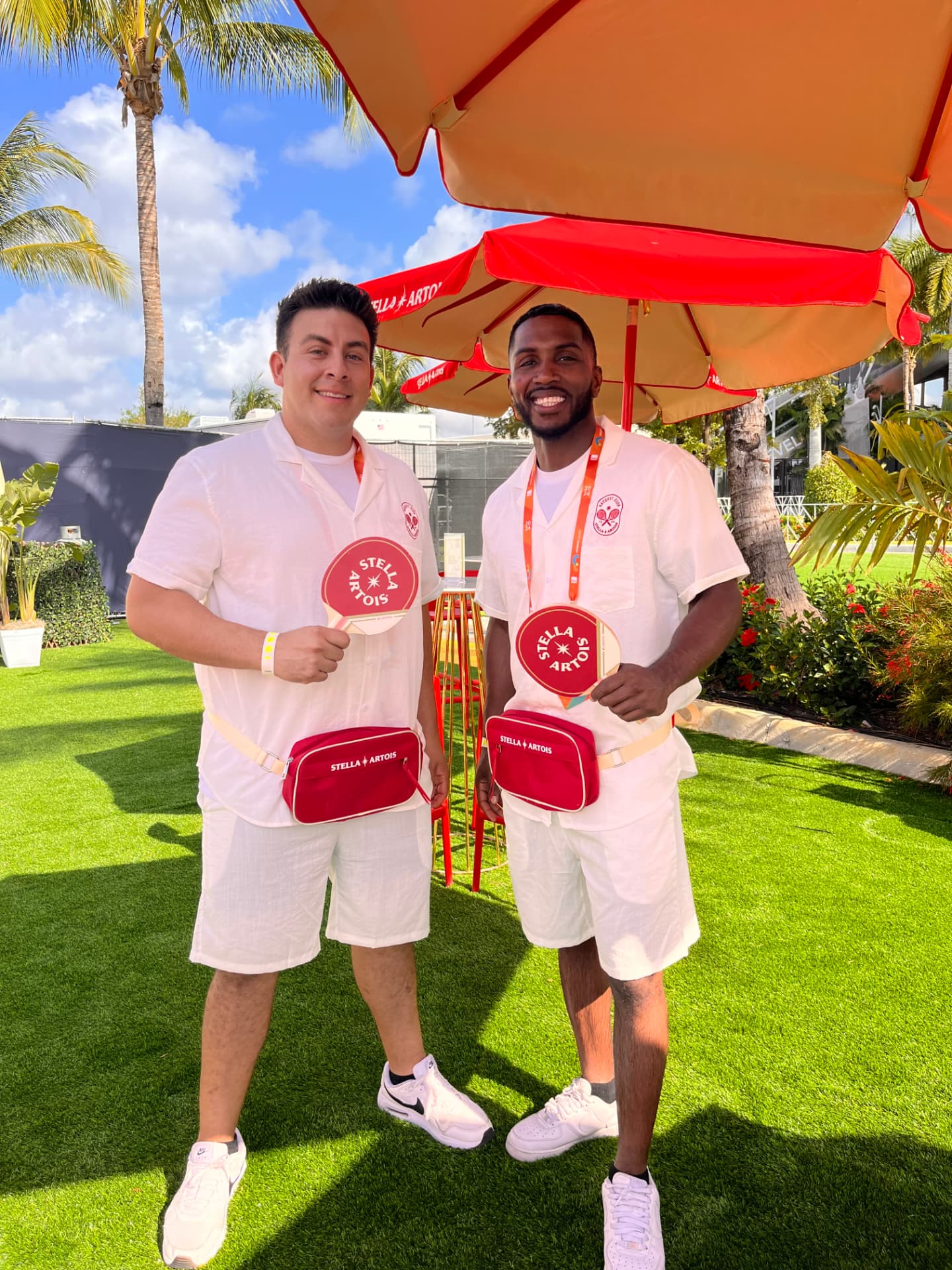 We Staff It team at the Stella Artois at Miami Open event