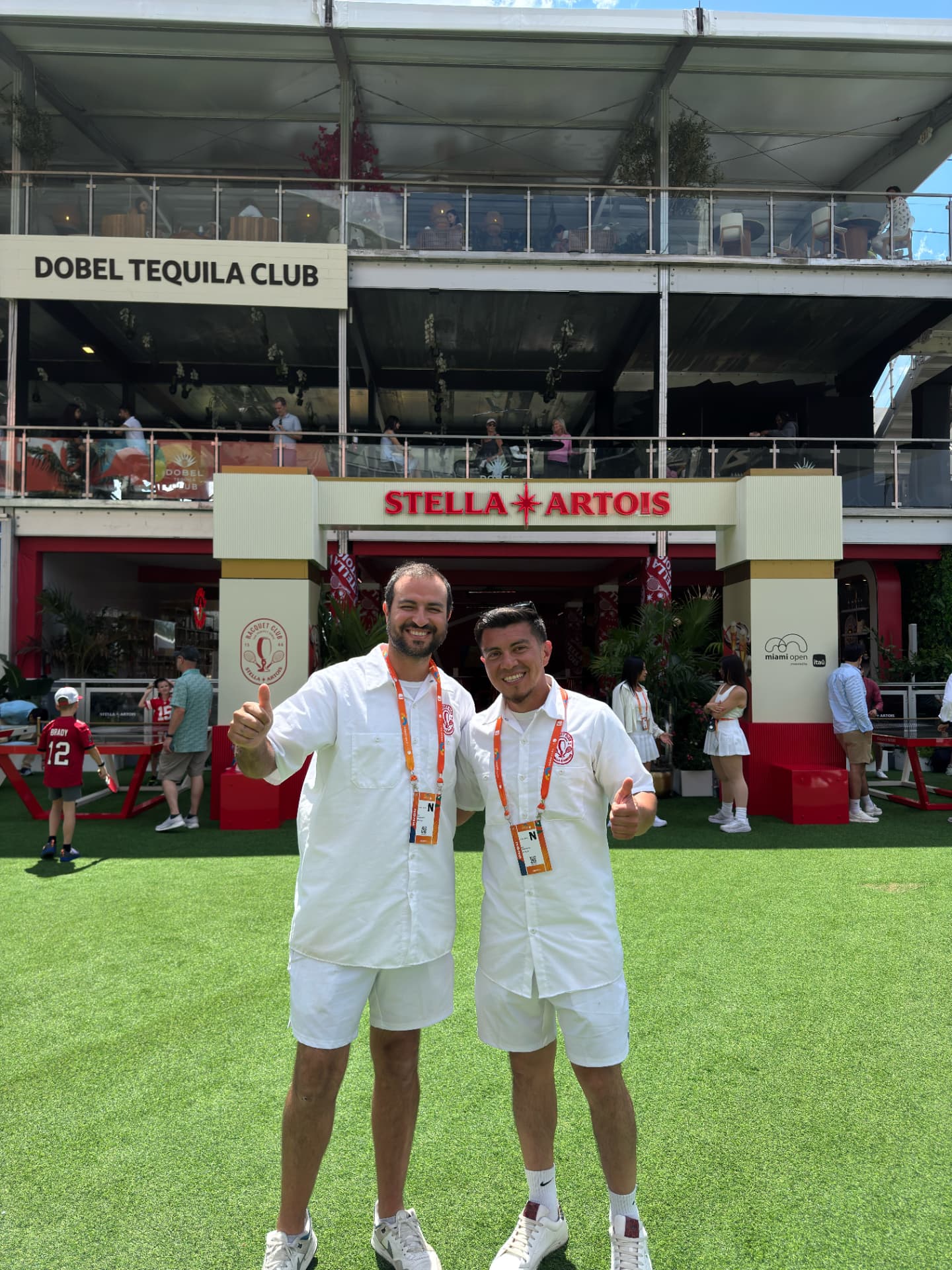 We Staff It team at the Stella Artois at Miami Open event