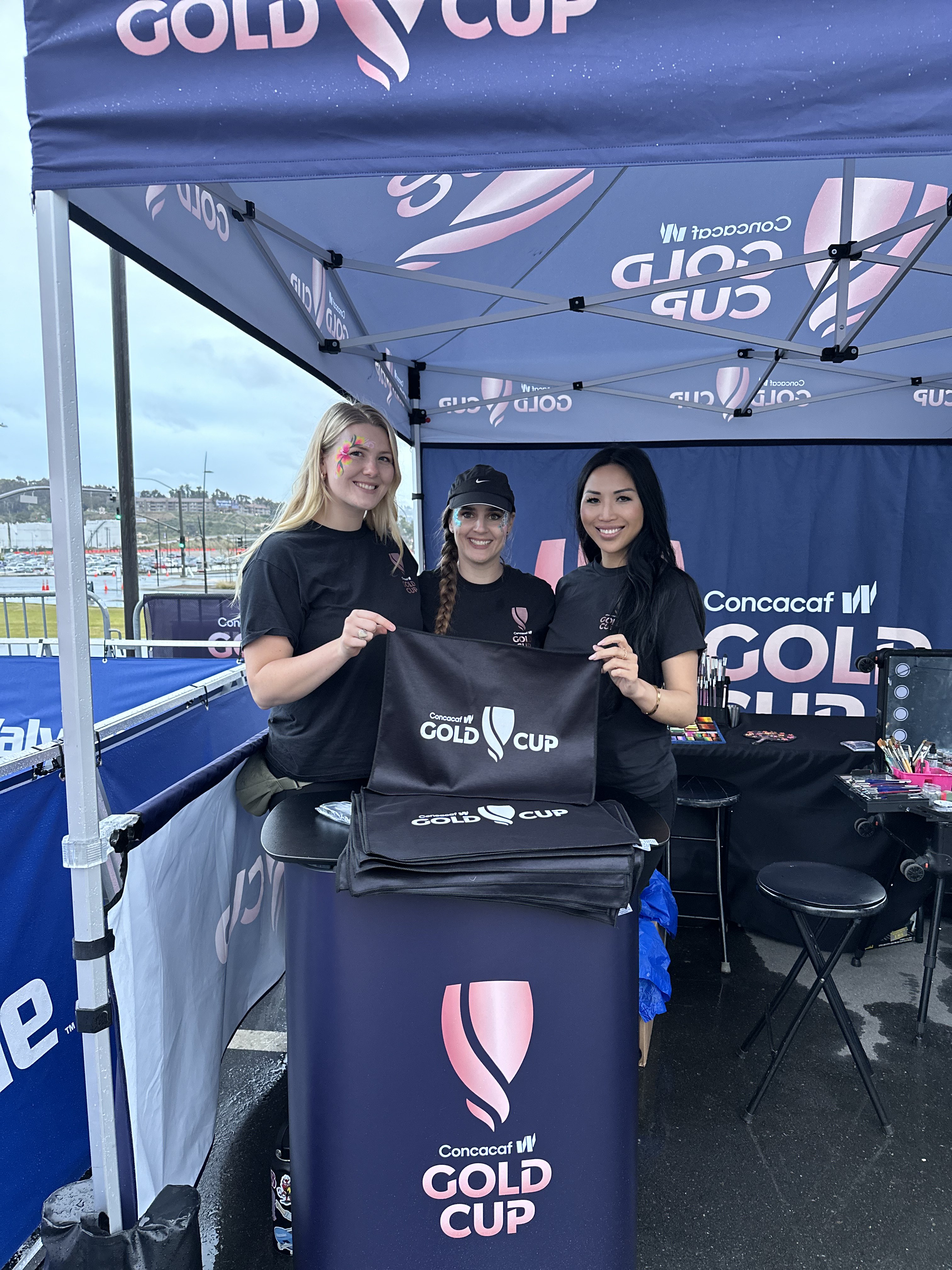 We Staff It team at the Concacaf Gold Cup event