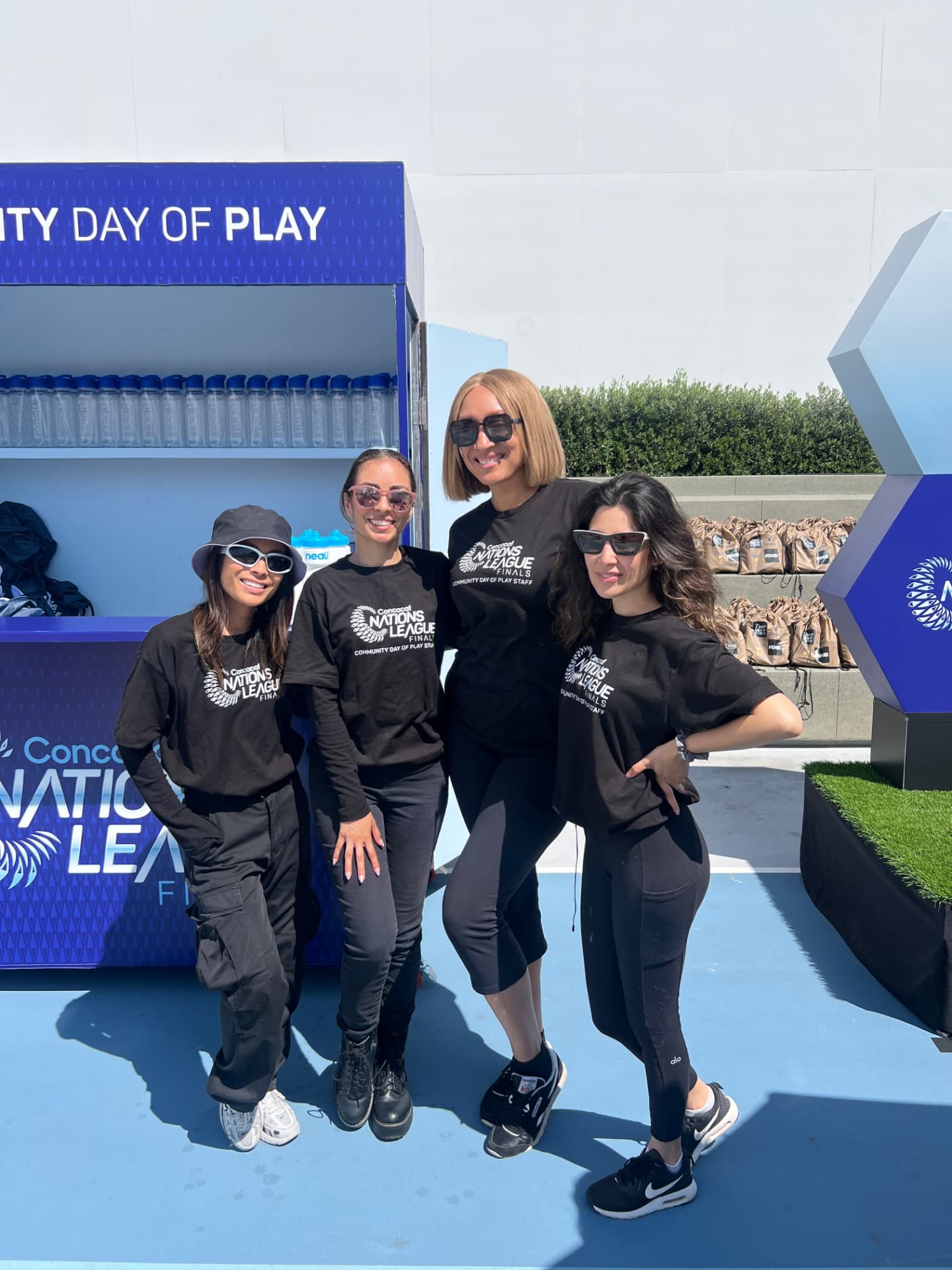We Staff It team at the Concacaf Nations League event