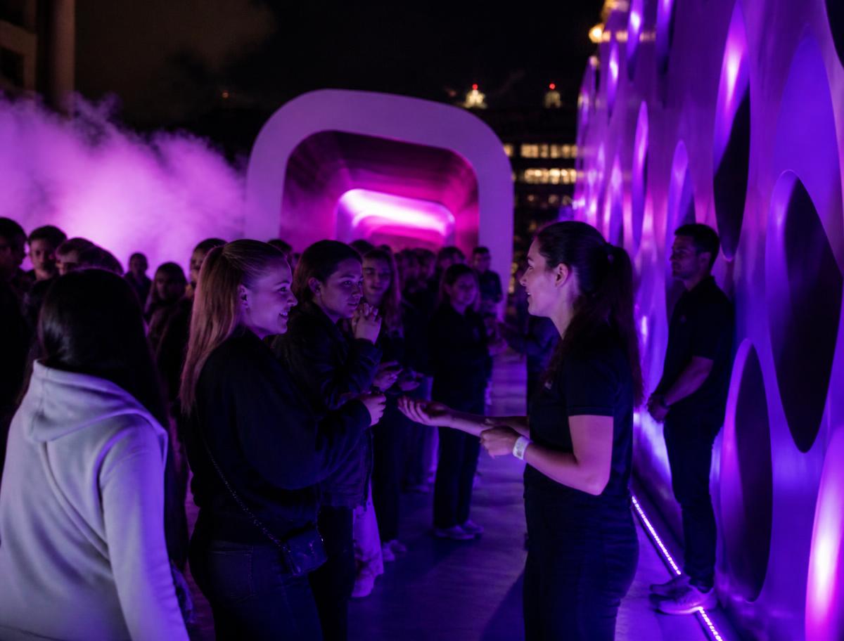 Brand Ambassadors working an event